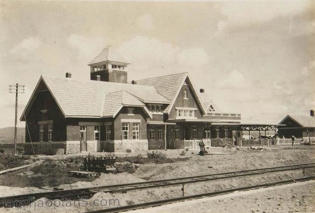 图片[1]-The old photo of Yanbian in 1933, along the Duntu Railway in Yanji-China Archive