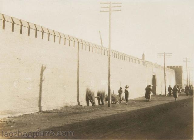 图片[3]-Scenery of Huifa Ancient City, Hailong County, Tonghua Old Photo Mountain Town, 1936-China Archive