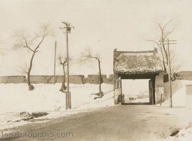 图片[5]-Scenery of Huifa Ancient City, Hailong County, Tonghua Old Photo Mountain Town, 1936-China Archive