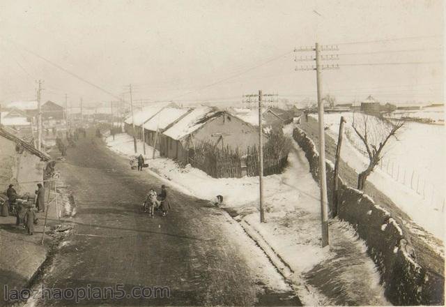 图片[8]-Scenery of Huifa Ancient City, Hailong County, Tonghua Old Photo Mountain Town, 1936-China Archive