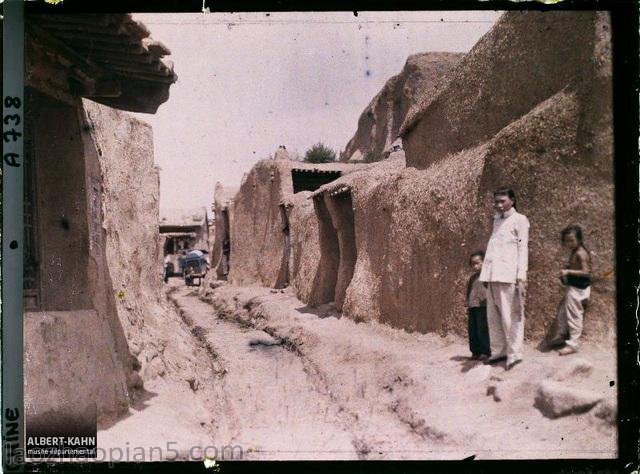 1913年张家口老照片 早期的张家口彩色影像