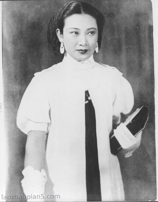 图片[4]-True old photos of Hu Die Photos of Hu Die, a film star of the Republic of China (Part 1)-China Archive