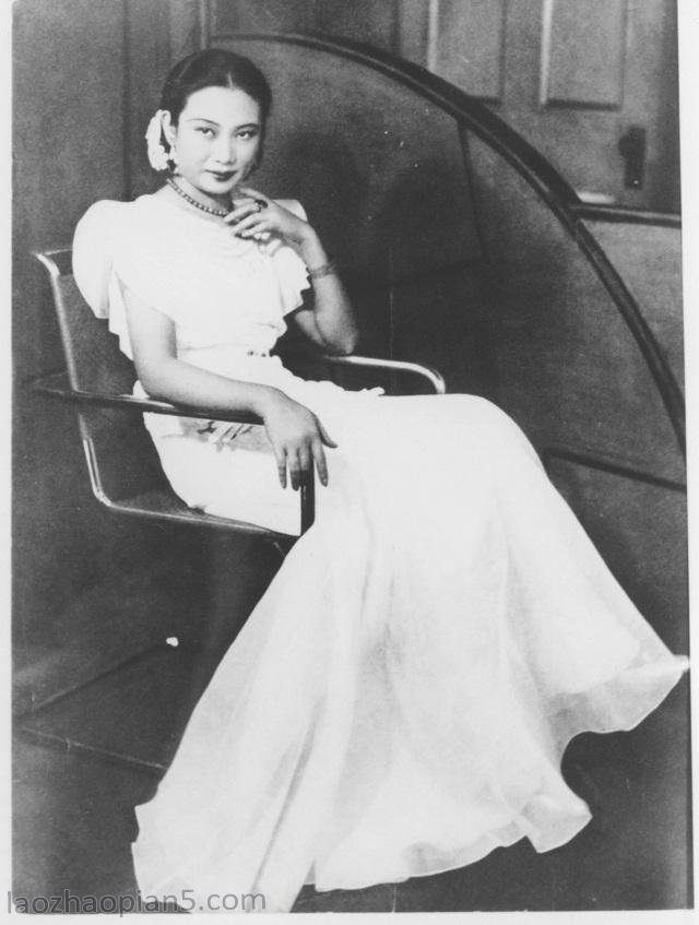 图片[5]-True old photos of Hu Die Photos of Hu Die, a film star of the Republic of China (Part 1)-China Archive