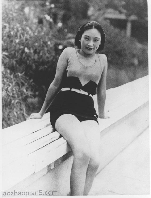 图片[8]-True old photos of Hu Die Photos of Hu Die, a film star of the Republic of China (Part 1)-China Archive