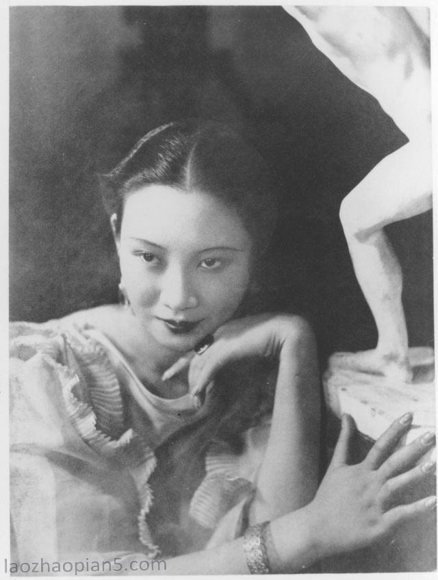 图片[17]-True old photos of Hu Die Photos of Hu Die, a film star of the Republic of China (Part 1)-China Archive