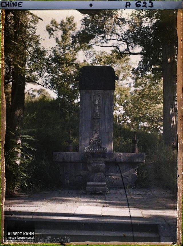 1912年曲阜老照片 孔子故里百年前彩色影像（上）