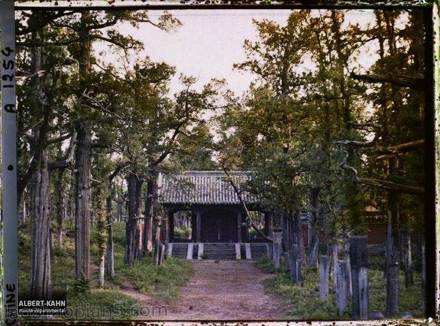 1912年曲阜老照片 孔子故里百年前彩色影像（中）