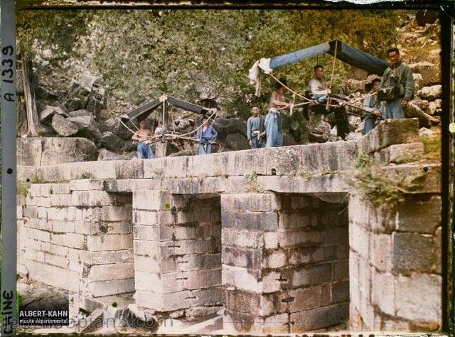 图片[7]-The old photo of Mount Tai in 1913, the true color image of Mount Tai 100 years ago (Part 1)-China Archive