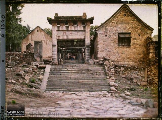 图片[8]-The old photo of Mount Tai in 1913, the true color image of Mount Tai 100 years ago (Part 1)-China Archive