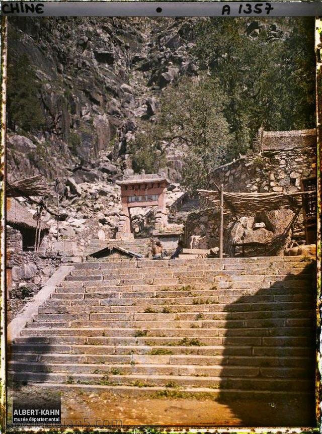 图片[4]-The old photo of Mount Tai in 1913, the true color image of Mount Tai 100 years ago (Part 2)-China Archive