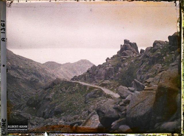图片[8]-The old photo of Mount Tai in 1913, the true color image of Mount Tai 100 years ago (Part 2)-China Archive