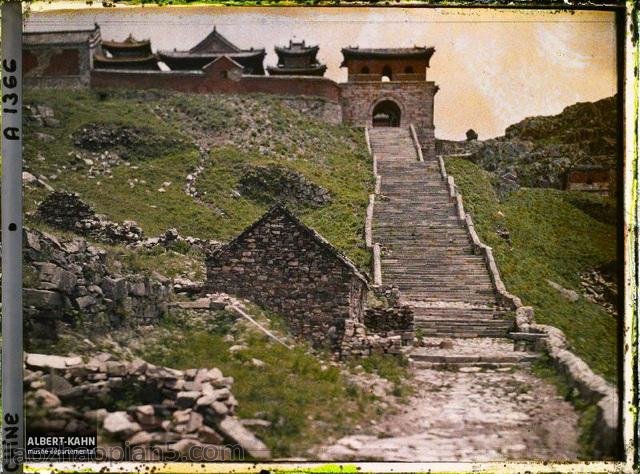 图片[12]-The old photo of Mount Tai in 1913, the true color image of Mount Tai 100 years ago (Part 2)-China Archive