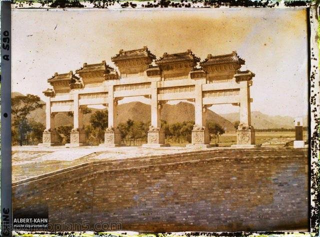 1913年昌平老照片 百年前北京昌平彩色影像（上）