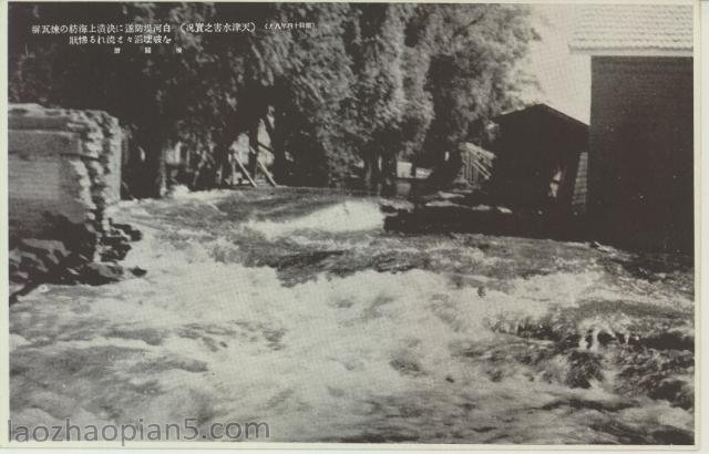 1939年天津老照片 大水灾实拍照片（上）