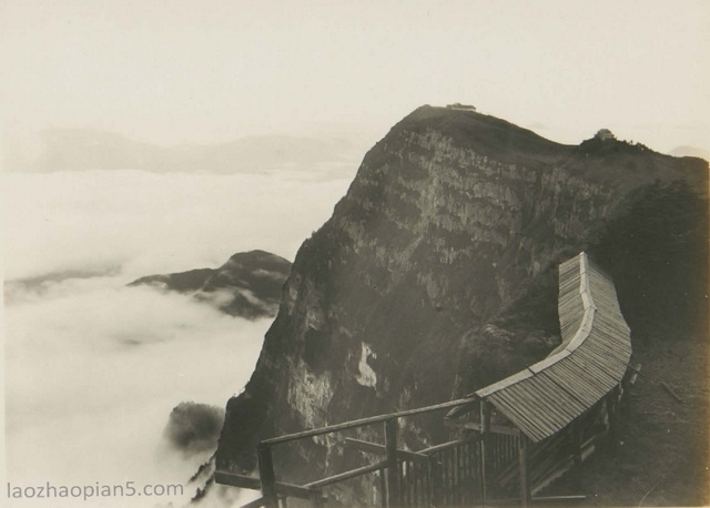 图片[2]-The old photo of Mount Emei in 1926. The beautiful scenery of Mount Emei a hundred years ago-China Archive