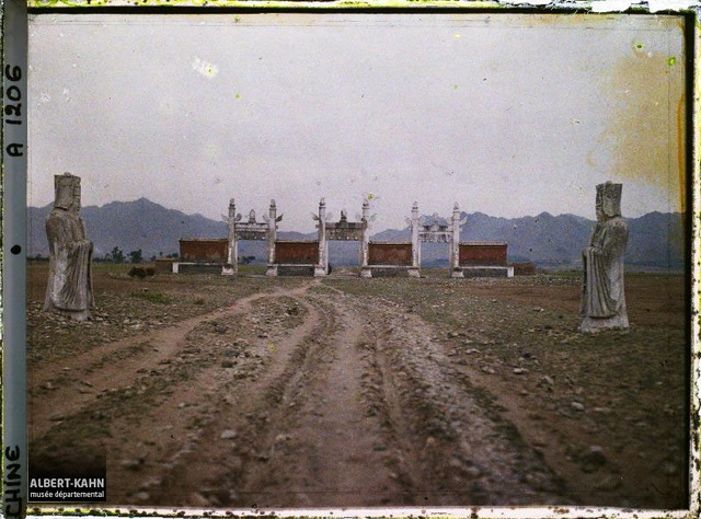 1913年昌平老照片 百年前北京昌平彩色影像（中）