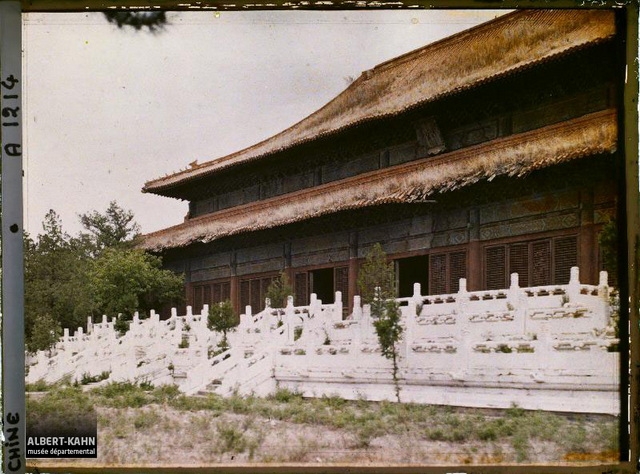 1913年昌平老照片 百年前北京昌平彩色影像（中）