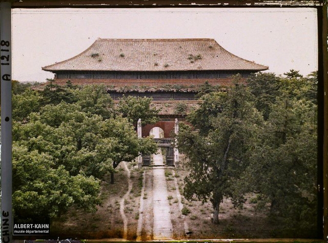 1913年昌平老照片 百年前北京昌平彩色影像（中）