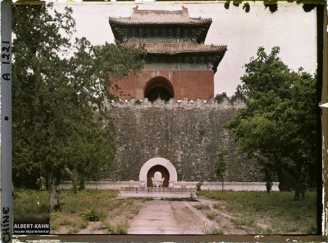 图片[1]-The old photos of Changping in 1913 Color images of Changping, Beijing, a hundred years ago (Part 2)-China Archive