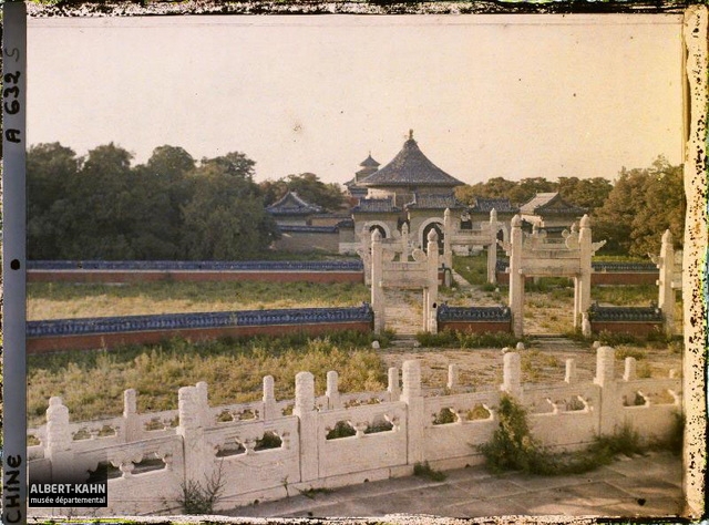 1912年北京老照片 百年前北京真实彩色影像（三）