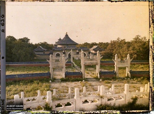 1912年北京老照片 百年前北京真实彩色影像（三）