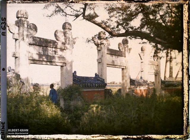 1912年北京老照片 百年前北京真实彩色影像（三）