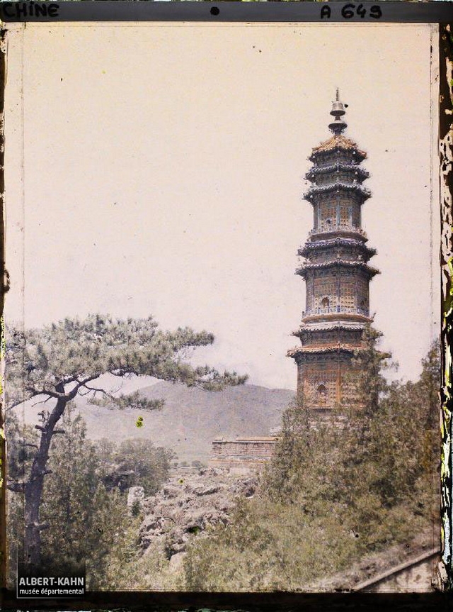 1912年北京老照片 百年前北京真实彩色影像（三）