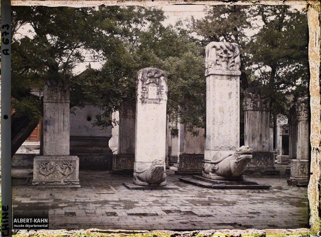 1912年北京老照片 百年前北京真实彩色影像（五）