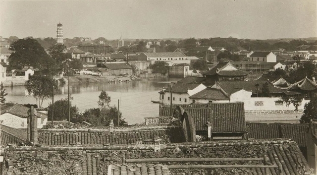 图片[2]-1931 Jiujiang Old Photograph Gantang Lake and City Scenery-China Archive