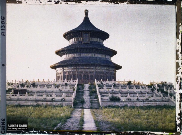 1912年北京老照片 百年前北京真实彩色影像（八）