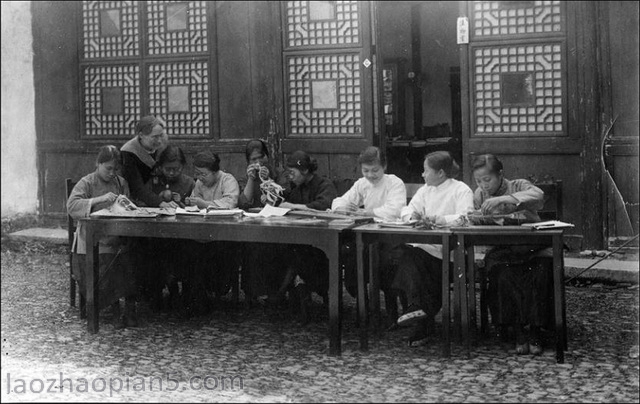 图片[10]-Old photos of Nanjing Jinling Women’s University in 1920s-China Archive