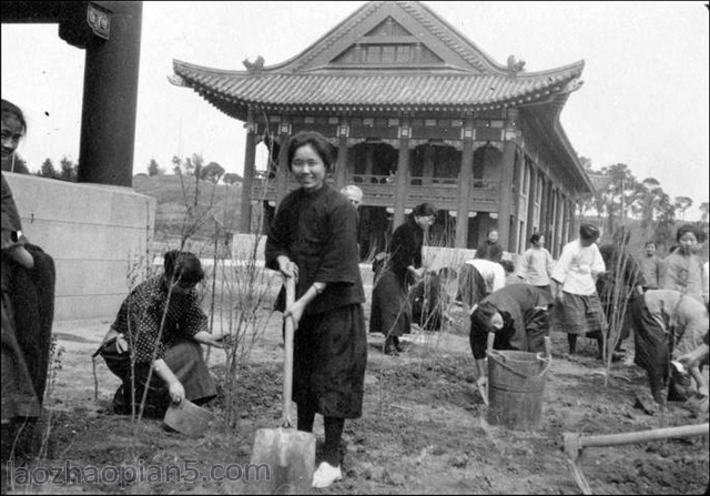 图片[16]-Old photos of Nanjing Jinling Women’s University in 1920s-China Archive