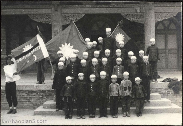 1936年宁夏灵武县老照片 克劳德·毕敬士摄