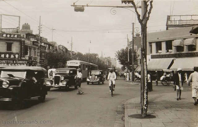 1938年上海老照片 战火之后的上海城市风貌