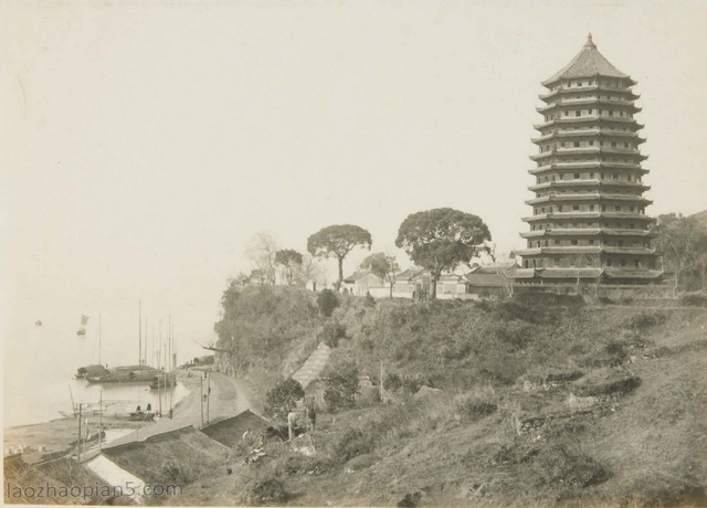 图片[5]-1926 Old photo of Hangzhou, a hundred years ago, in the Yuewang Temple of the West Lake-China Archive