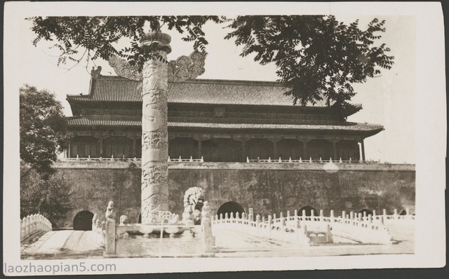 图片[2]-Old photos of Beijing in 1935 (2) The Three Halls of the Forbidden City in Beijing in the 1930s-China Archive
