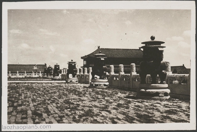 图片[3]-Old photos of Beijing in 1935 (2) The Three Halls of the Forbidden City in Beijing in the 1930s-China Archive