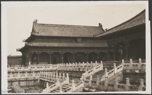 1935年北京老照片 30年代的北京故宫三大殿