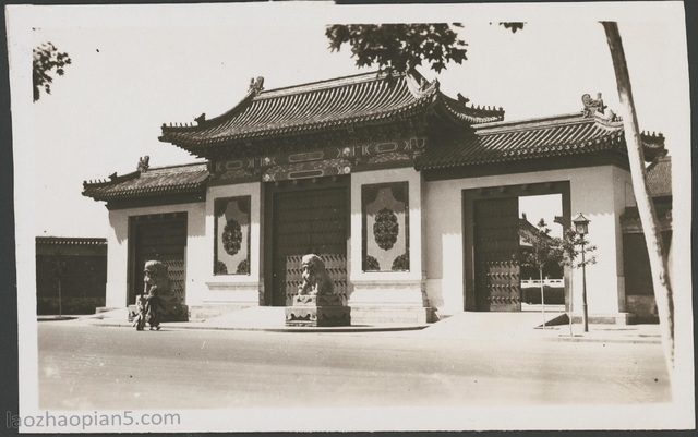 图片[5]-Old photos of Beijing in 1935 (4) Zhongnanhai, Beijing in the 1930s-China Archive