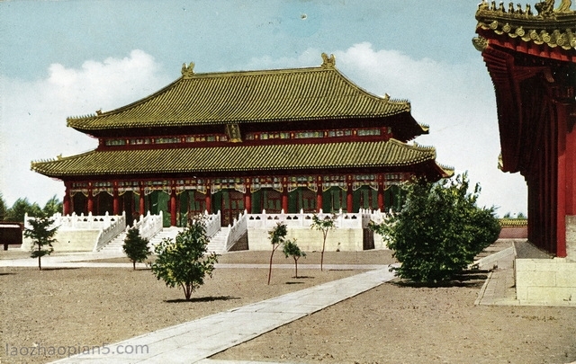图片[1]-Postcard issued by Japan during the Anti Japanese War: Harbin color image-China Archive