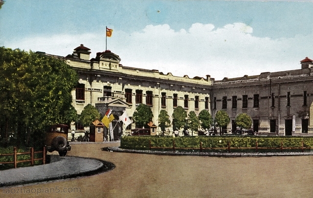 图片[3]-Postcard issued by Japan during the Anti Japanese War: Harbin color image-China Archive