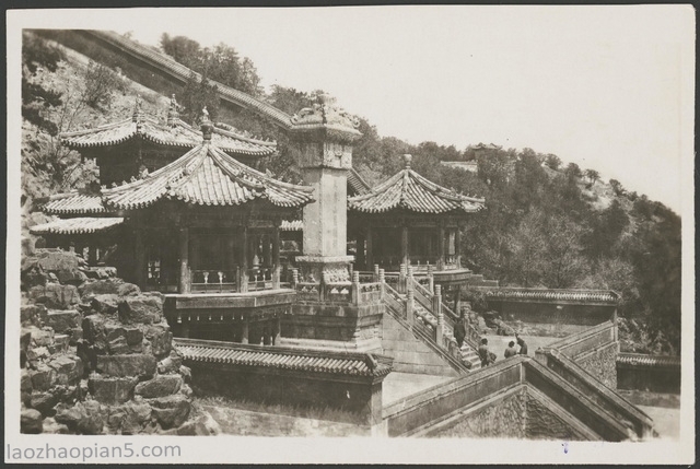 图片[8]-Old photos of Beijing in 1935 (6) Wanshou Mountain in Beijing in the 1930s-China Archive