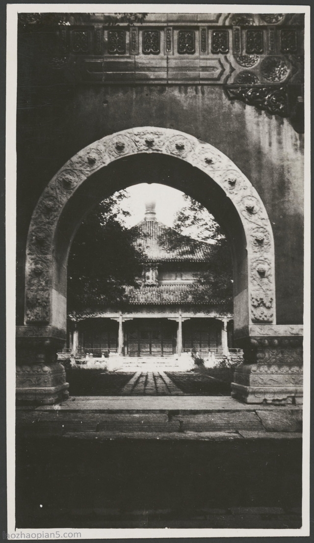 图片[8]-Old Pictures of Beijing in 1935 (8) Confucius Temple Imperial College in Beijing in the 1930s-China Archive