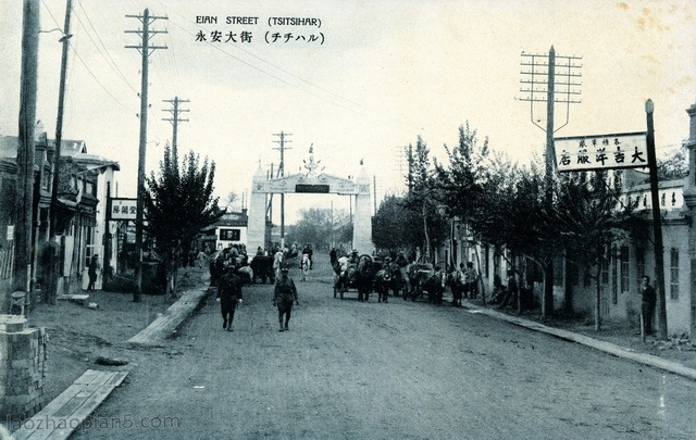 图片[9]-Postcard issued by Japan during the Anti Japanese War: Sixteen Scenes of Qiqihar Scenic Spots-China Archive