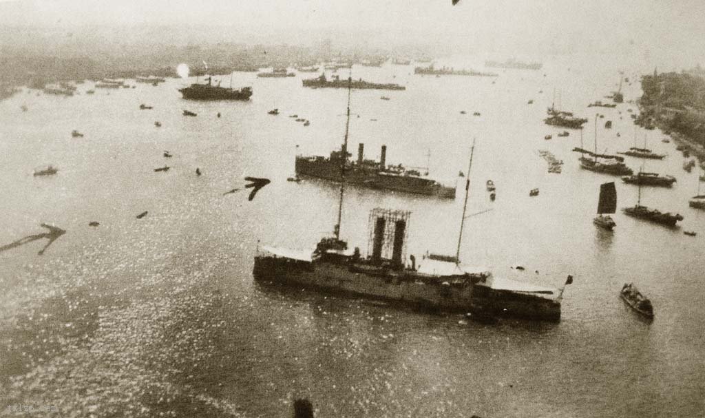 图片[10]-Old photos of the famous ship “Zhongshan Ship” in modern Chinese history-China Archive