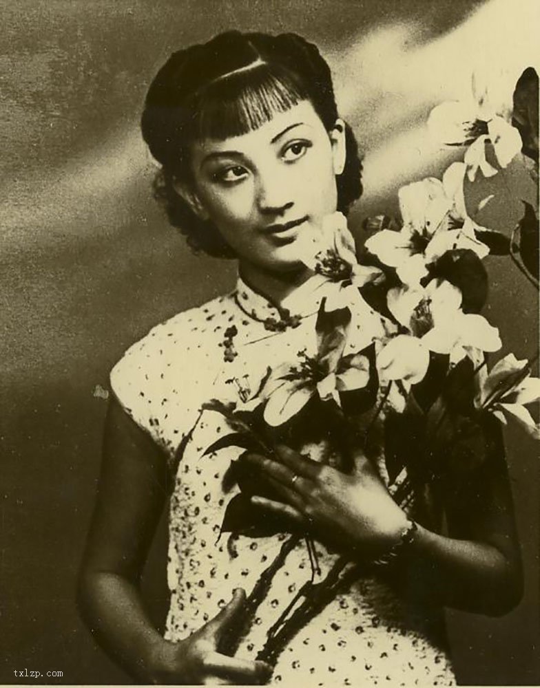 图片[8]-An old photo of the actress Jin Shouzi Zhou Xuan of the Republic of China-China Archive