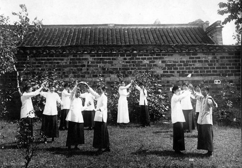 图片[1]-Old photos of Jinling Women’s University from 1915-1941-China Archive