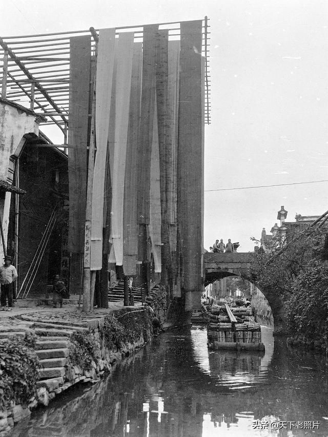 图片[8]-Old photos of street scenes in Hangzhou in 1917: leisurely life and developed handicraft industry-China Archive