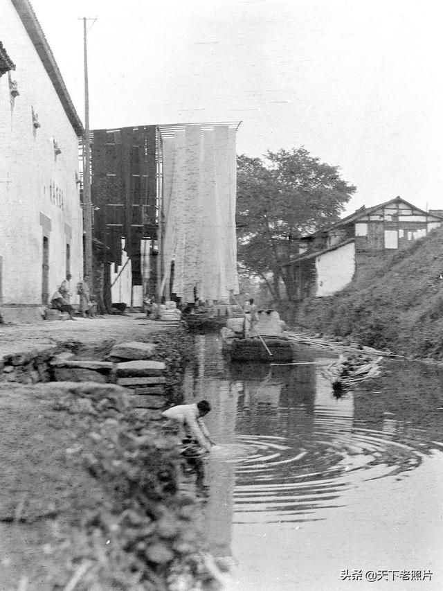 图片[7]-Old photos of street scenes in Hangzhou in 1917: leisurely life and developed handicraft industry-China Archive