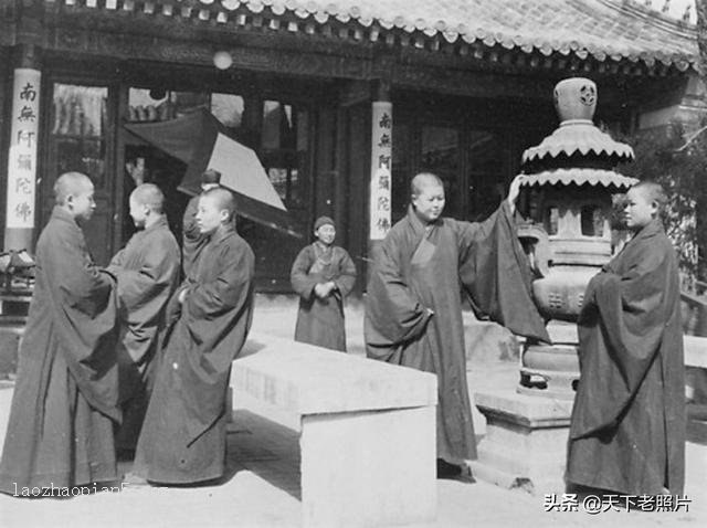 1930年代安徽九华山翠峰寺女尼生活记录影像